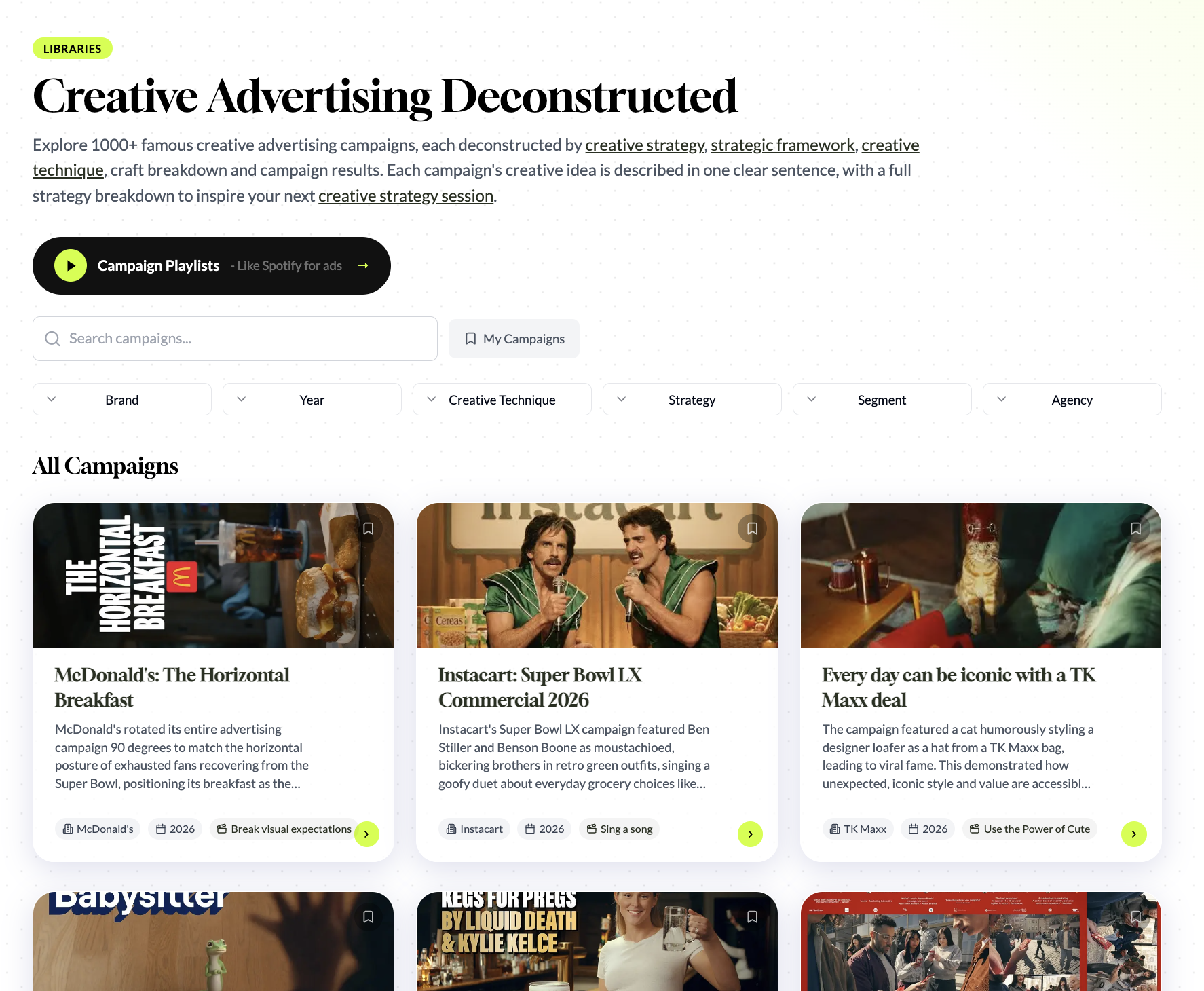 1,000+ Ad Campaigns Deconstructed to Spark Creative Strategy