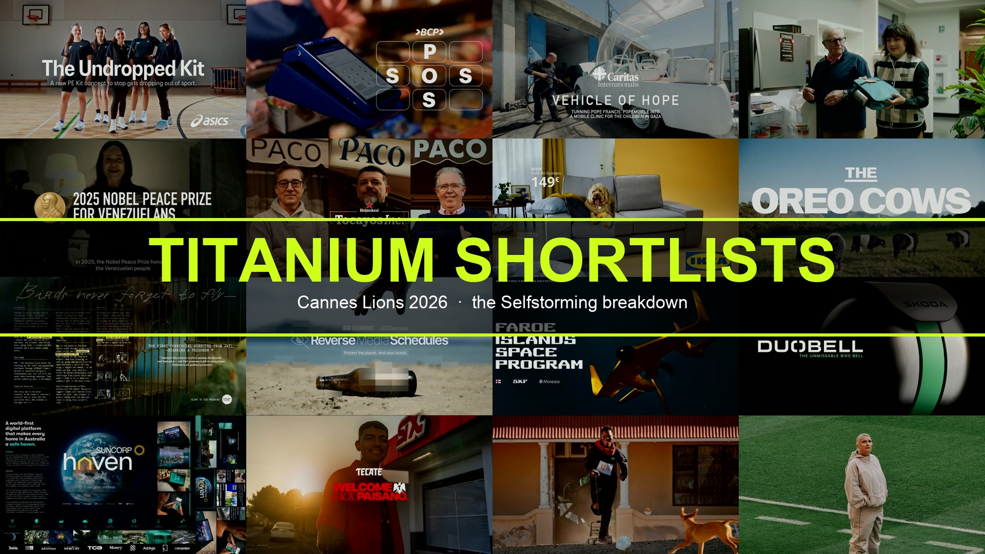 The 2026 LIONS Titanium Shortlist Is Out - and I Already Have 3 Favourites