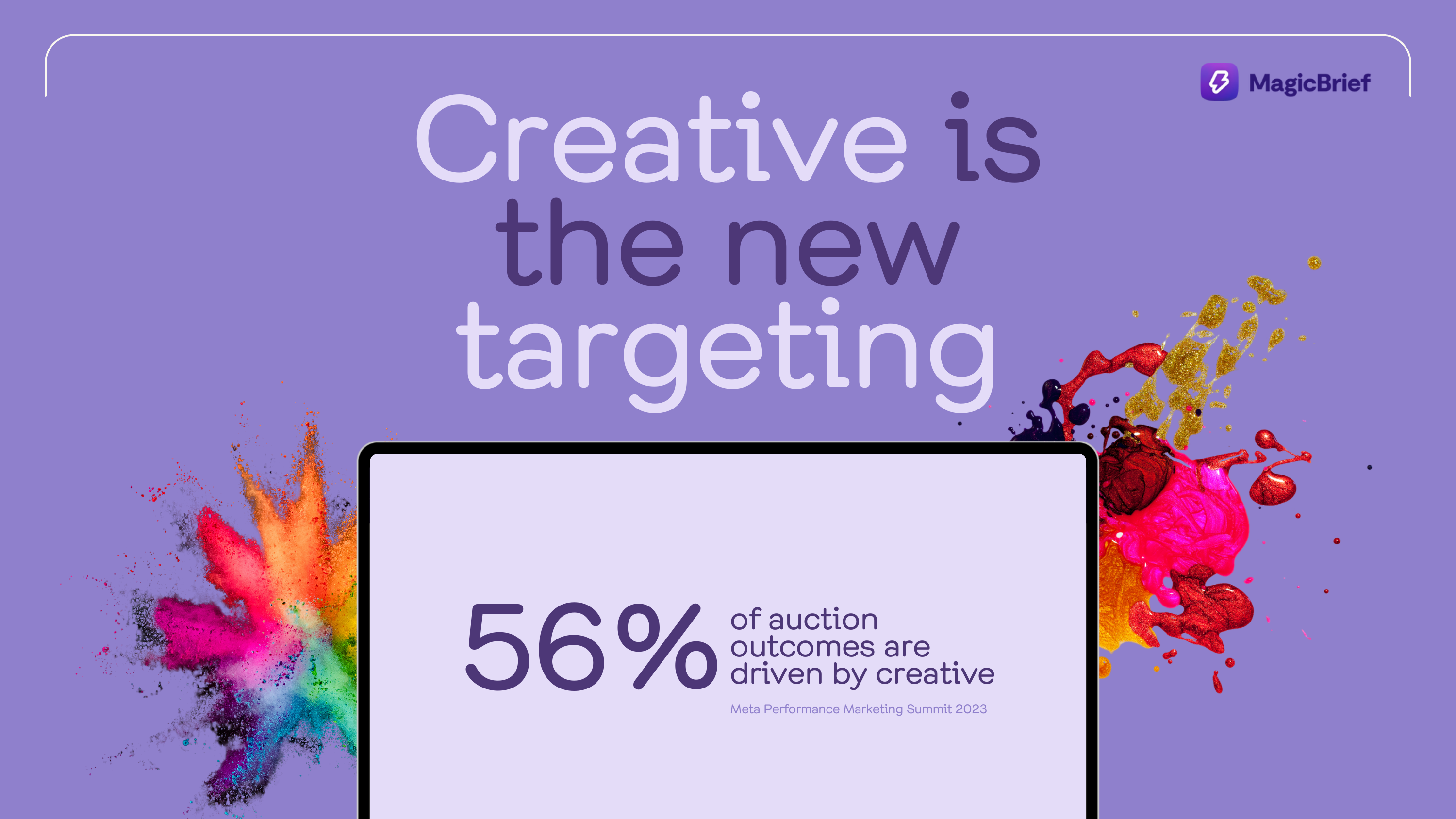 Creative is the new targeting: 56% of auction outcomes are driven by creative